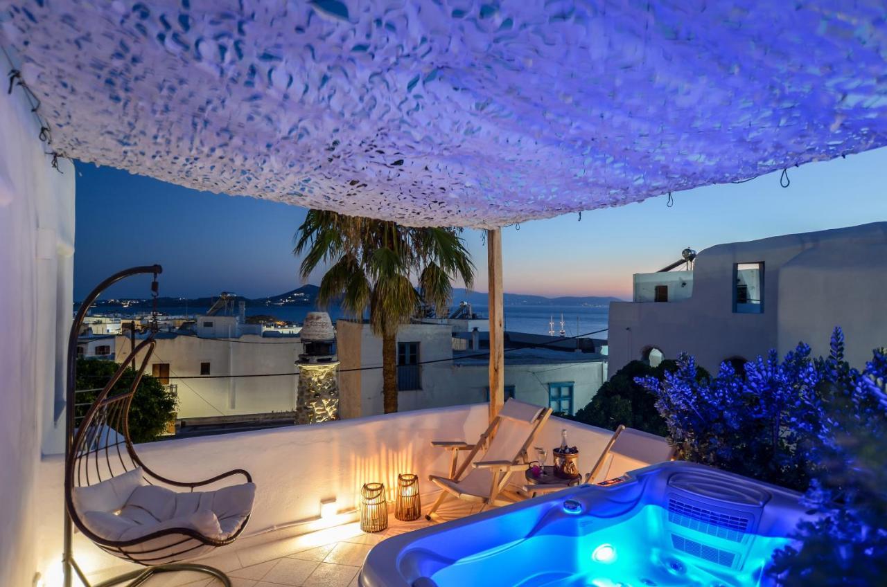 Honey & Cinnamon Luxury Suite Naxos City Kültér fotó